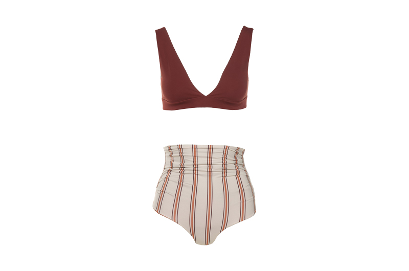 SALE Nugui Bikini Bordeaux